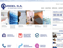 Tablet Screenshot of caridelsa.com